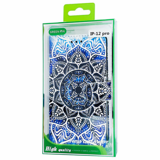 GREEN ON 3D Print Wallet Case Lotus IPhone 12 / 12 Pro
