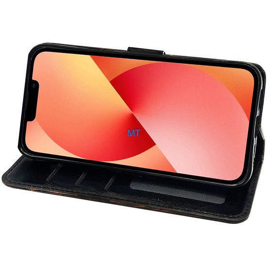 GREEN ON 3D Print Wallet Case Cheetah Xiaomi 10 Lite 5G