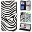 GREEN ON 3D Print Wallet Case Black Zebra Skin Xiaomi Redmi Note 10 Pro