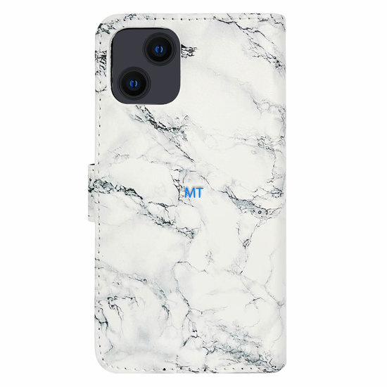 GREEN ON 3D Print Wallet Case Marmer Vivo Y52 5G, foto 6 van 6