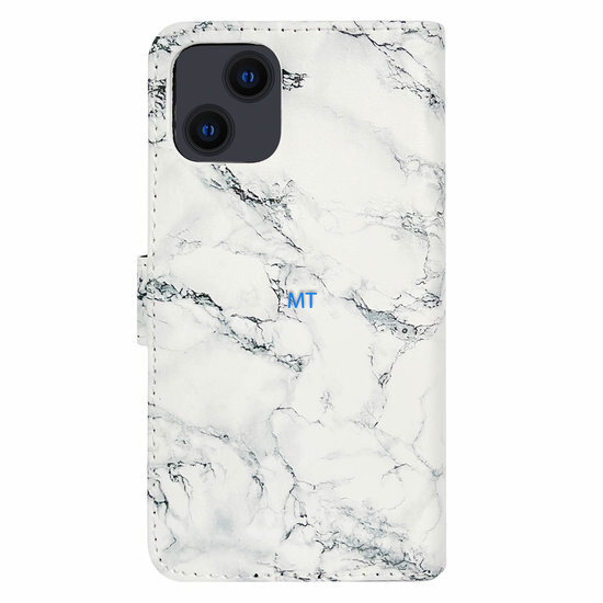 GREEN ON 3D Print Wallet Case Marmer Vivo Y72 5G