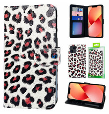 GREEN ON 3D Print Wallet Case Cheetah Xiaomi 10 Youth 5G