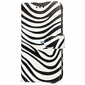 GREEN ON 3D Print Wallet Case Black Zebra Skin Realme Q5 Pro