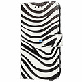 GREEN ON 3D Print Wallet Case Black Zebra Skin Realme Narzo 50i Prime