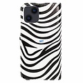 GREEN ON 3D Print Wallet Case Black Zebra Skin Realme C21Y
