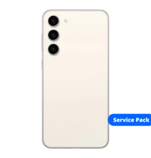 Back Cover Samsung S916B Galaxy S23 Plus Cream Service Pack