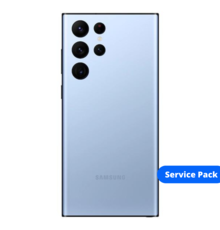 Back Cover Samsung S908B Galaxy S22 Ultra Sky Blue Service Pack