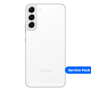 Back Cover Samsung S901B Galaxy S22 Phantom White Service Pack