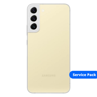 Back Cover Samsung S901B Galaxy S22 Cream Service Pack