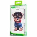 GREEN ON 3D Print Wallet Case Yorkshire Puppy Moto G32