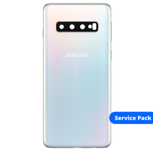 Back Cover Samsung S10 Plus G975F White Service Pack