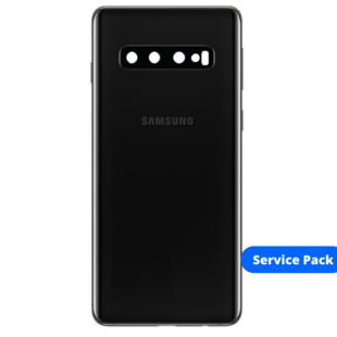 Back Cover Samsung S10 G973F Black Service Pack