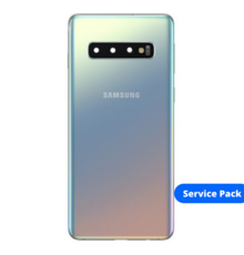 Back Cover Samsung S10 Prism Silver Service Pack