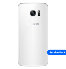 Back Cover Samsung S7 Edge G935 White Service Pack