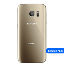Back Cover Samsung S7 G930F Gold Service Pack