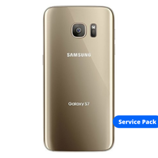 Back Cover Samsung S7 G930F Gold Service Pack