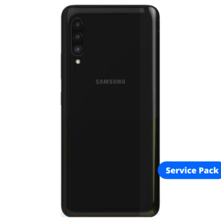 Back Cover Samsung A90 A908B Black Service Pack