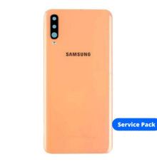 Back Cover Samsung A70 A705F Orange Service Pack