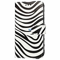 GREEN ON 3D Print Wallet Case Black Zebra Skin Honor Play 6C