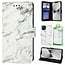 GREEN ON 3D Print Wallet Case Marmer Honor 70 Pro