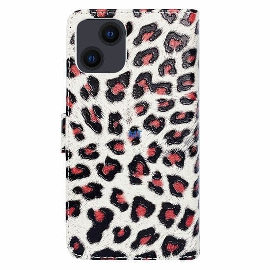 GREEN ON 3D Print Wallet Case Cheetah Moto E32 / E32s