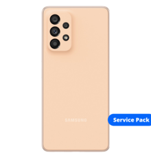 Back Cover Samsung A53 A536B Awesome Peach Service Pack