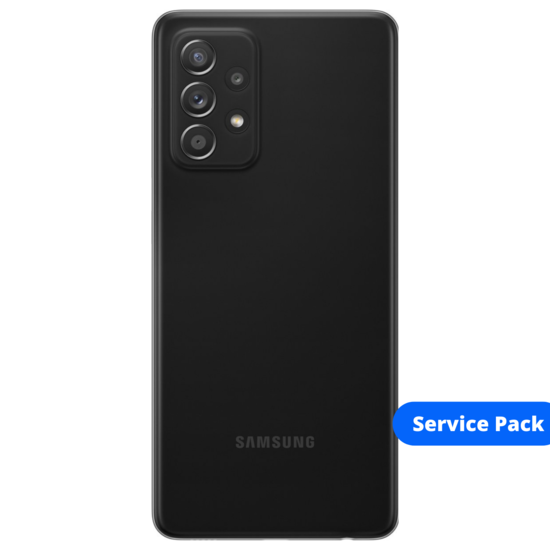 Back Cover Samsung A52 / A52s A525F / A526B / A528B Awesome Black Service Pack