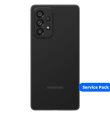 Back Cover Samsung A53 A536B Awesome Black Service Pack