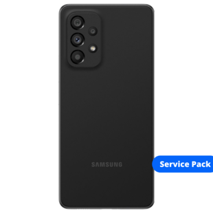 Back Cover Samsung A53 A536B Awesome Black Service Pack