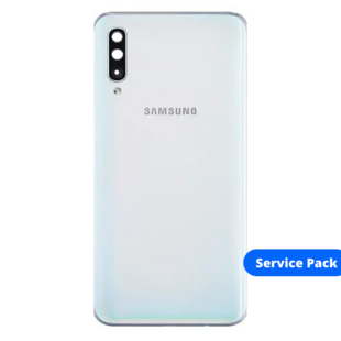 Back Cover Samsung A50 A505F White Service Pack