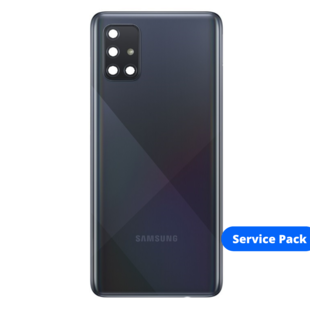 Back Cover Samsung A51 A515F Black Service Pack