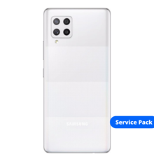 Back Cover Samsung A42 5G  A426B White Service Pack