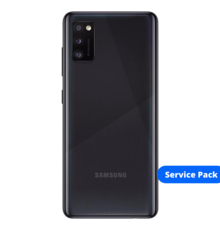 Back Cover Samsung A41 A415F Black Service Pack