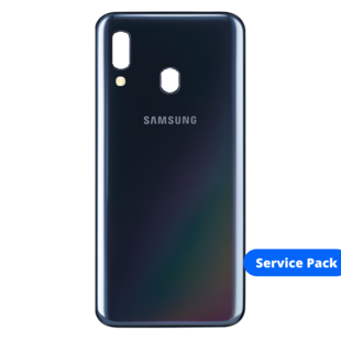 Back Cover Samsung A40 A405F Black Service Pack