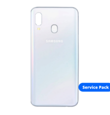 Back Cover Samsung A40 A405F White Service Pack