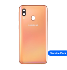 Back Cover Samsung A40 A405F Coral Service Pack