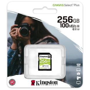 SDS2 256GB Kingston Canvas Select Plus for HD and 4K Video Cameras