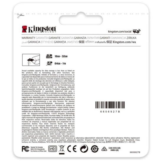 Kingston SDS2 256GB Kingston Canvas Select Plus for HD and 4K Video Cameras