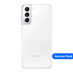 Back Cover Samsung S21 White Service Pack