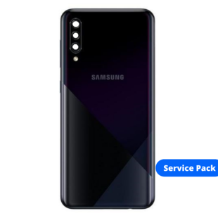 Back Cover Samsung A307F A30s Black Service Pack