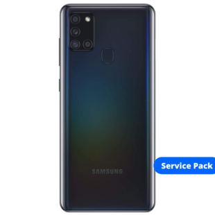 Back Cover Samsung A217F A21s Black Service Pack