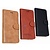 Lavann Natural Leather Book Case For IPhone 8