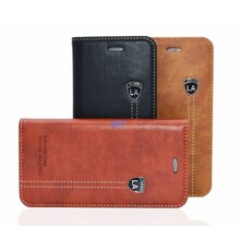 Lavann VIP Leather Bookcase For I-Phone 8