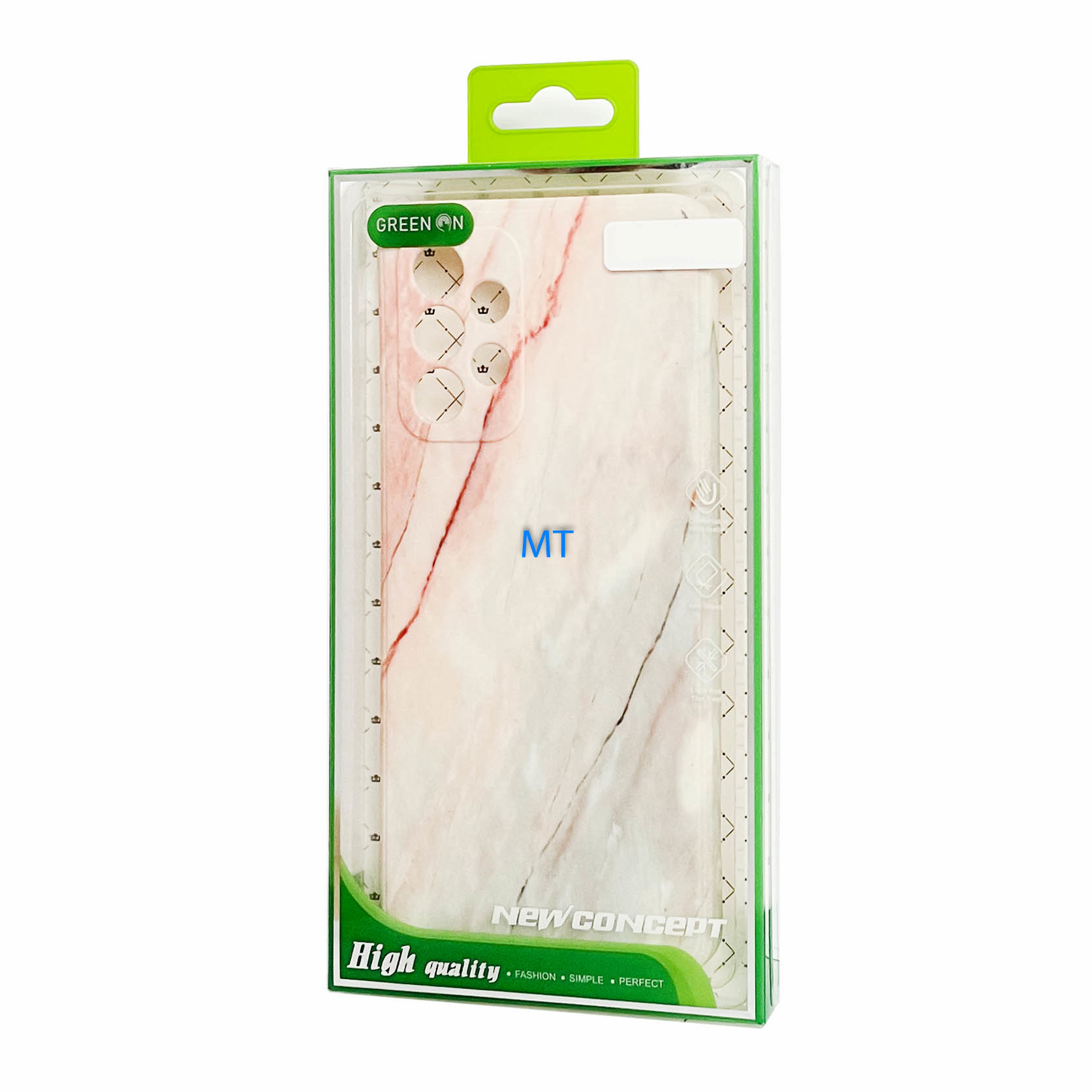 GREEN ON TPU Print Red Line For IPhone 15 Pro, foto 4 van 4
