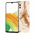 GREEN ON TPU Print Brown Marble For IPhone 15 Pro