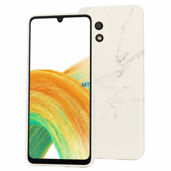 GREEN ON TPU Print Gray Line Marble For IPhone 15