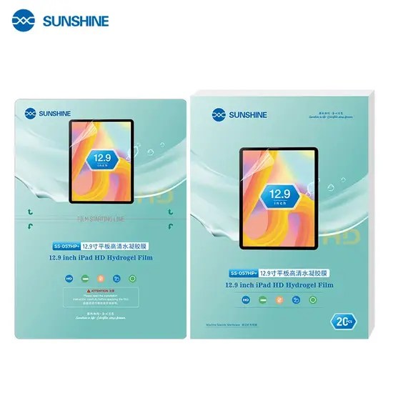 SUNSHINE SS-057HP+ 12.9 inch HD Hydrogel Film forTablet 20 Pack