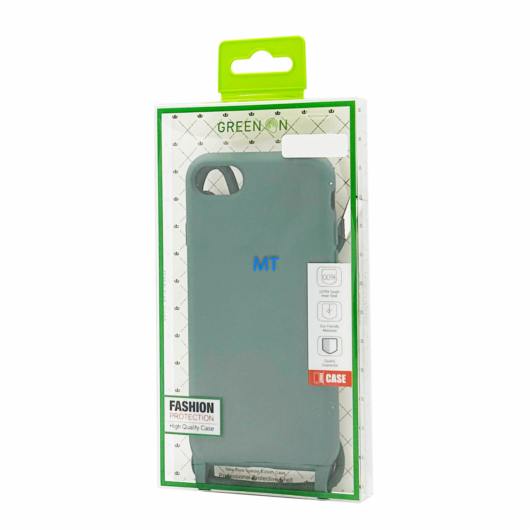 GREEN ON Cord Case Colours For IPhone 15 Pro Max, foto 3 van 6