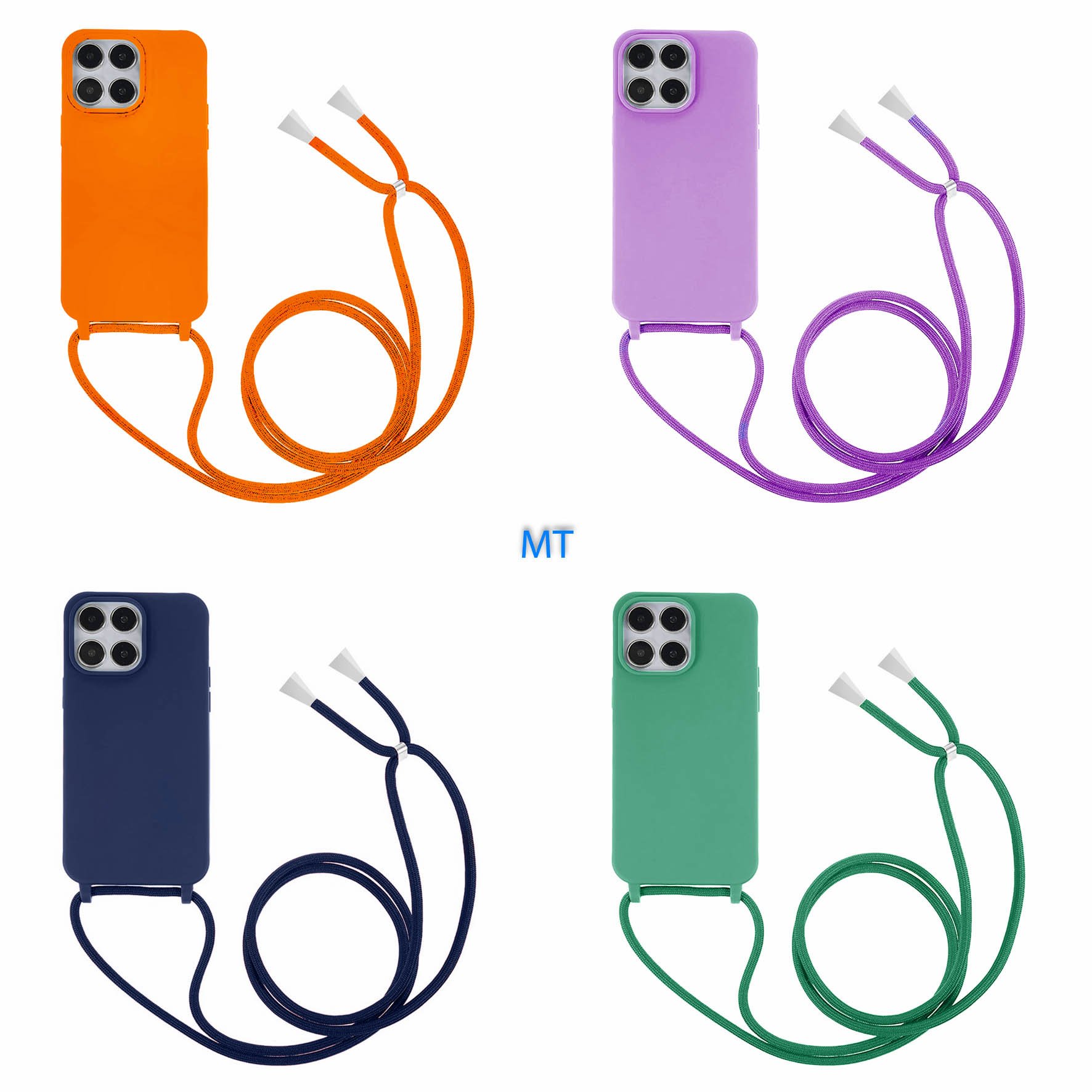 GREEN ON Cord Case Colours For IPhone 15 Pro Max