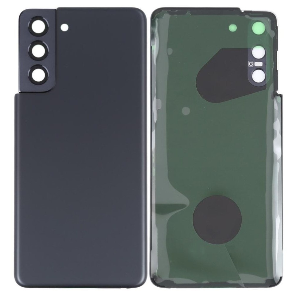 Back Cover with Camera Lens for Galaxy S21 MT Tech (Non Original) (Phantom Black), foto 2 van 2